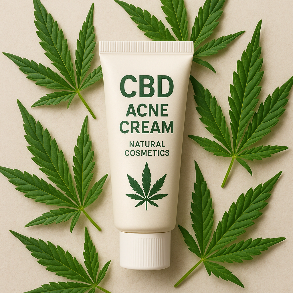 Wirkt CBD bei Akne und Pickel? - Alles über die CBD Creme und Salbe bei Pickel und unreiner haut Wirkt CBD bei Akne und Pickel