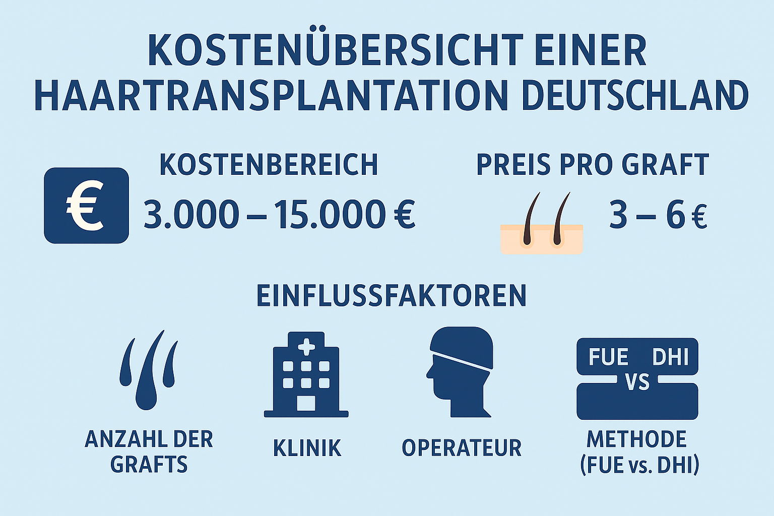 Was kostet eine Haartransplantation: Deutwschland Türkei Preisvergleich Haartransplantation Kosten