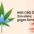 CBD zum Einreiben gegen Schmerzen?