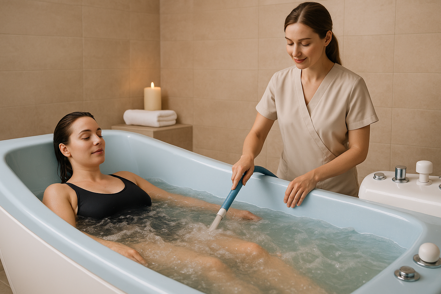 Hydrotherapie Wassertherapie - heilende Kraft des Wassers für Körper und Psyche Hydrotherapie Wassertherapie Wasserkur