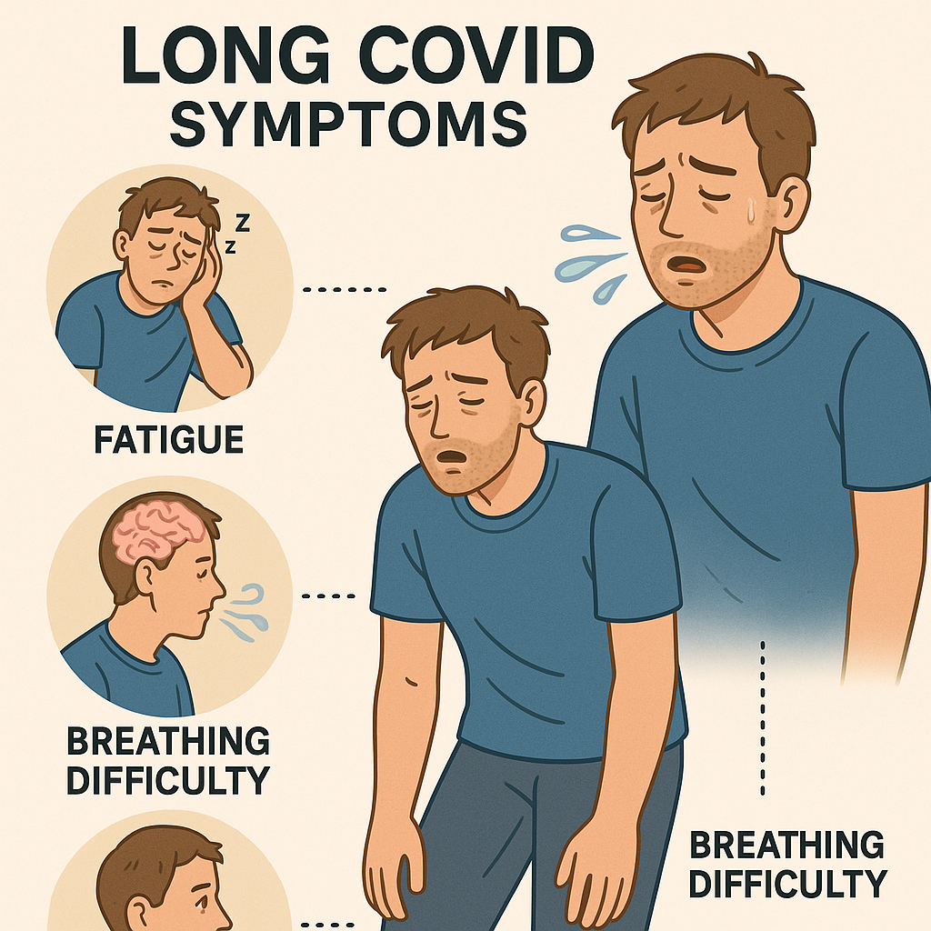 Was ist Long COvid und wie werden die Symptome behandelt? Long Covid Symptome behandeln