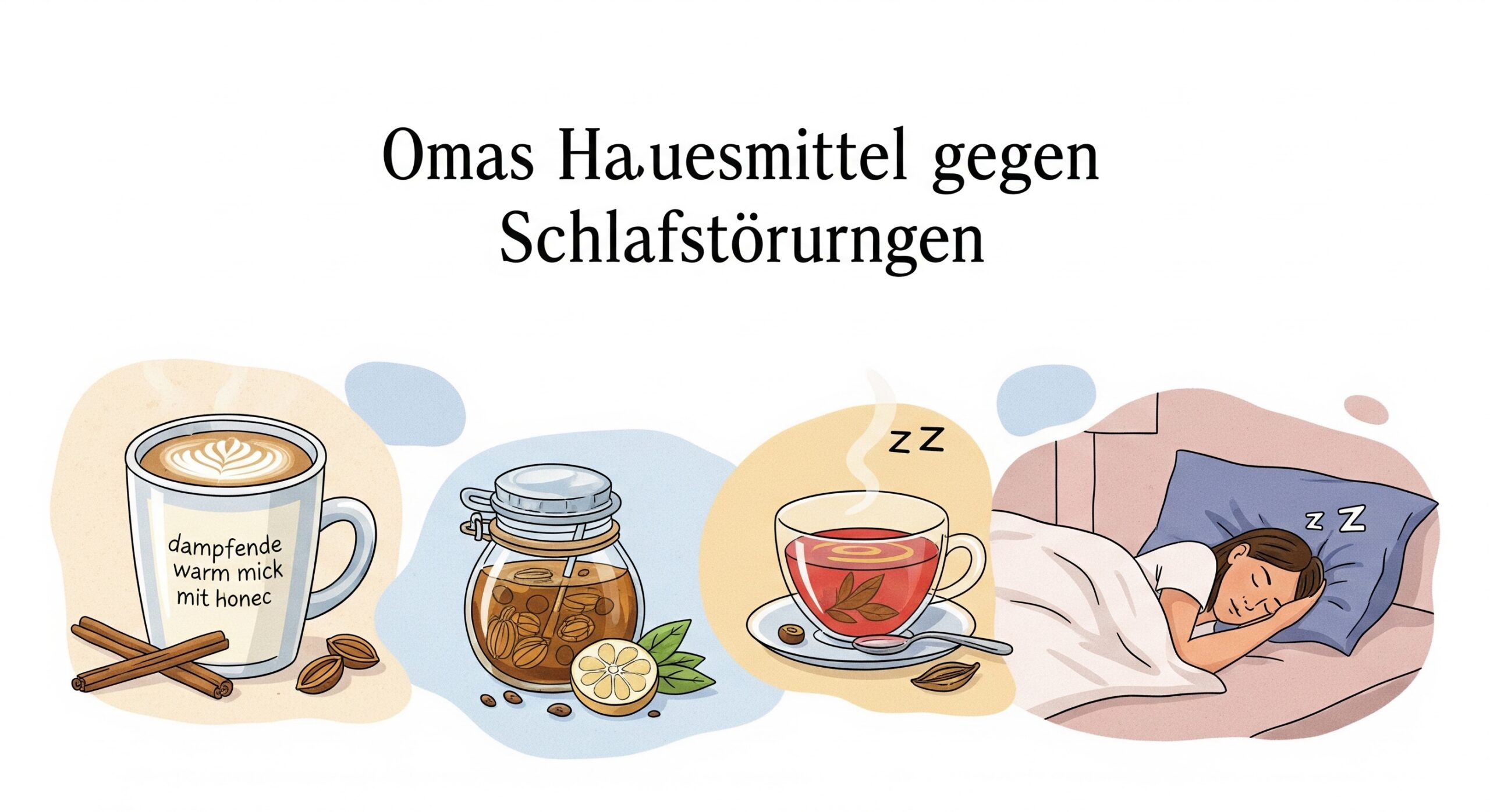 Die besten Hausmittel gegen Schlafstörungen auf natürlicher und pflanzlicher Bsis Omas Hausmittel gegen Schlafstörungen natürlich und pflanzlich