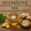 Omas Hausmitteln gegen Kopfschmerzen Hausapotheke