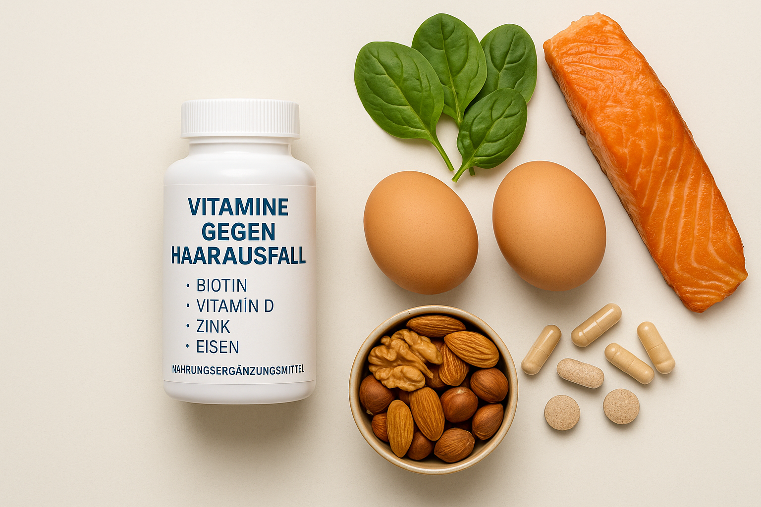 Welche Vitamine bei Haarausfall wirklich helfen und welche Lebensmittel zu vermeiden gilt Welche Vitamine bei Haarausfall helfen