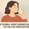 Salzwasser zum abführen Dauer