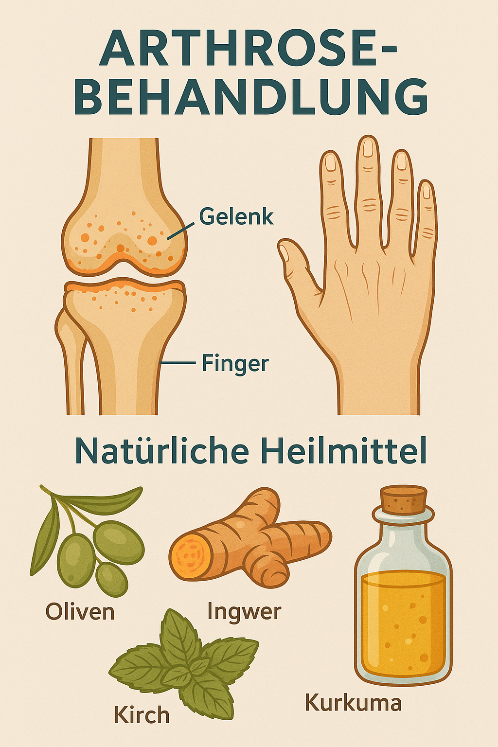 Wunderwaffe gegen Arthrose Finger Knie