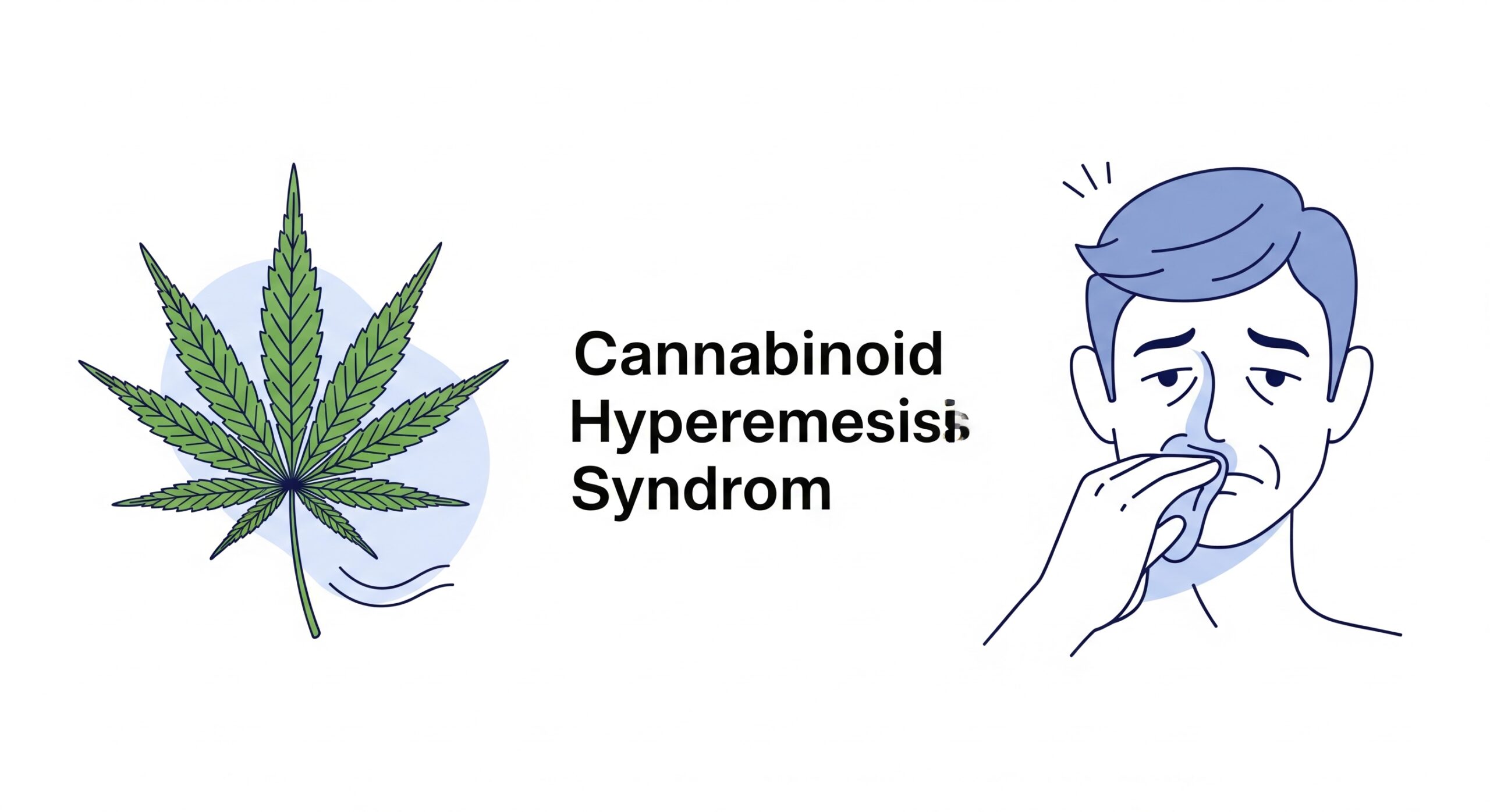 Cannabinoid Hyperemesis Syndrom CHS führt zu Übelkeit Erbrechen und Bauchschmerzen Cannabinoid Hyperemesis Syndrom CHS